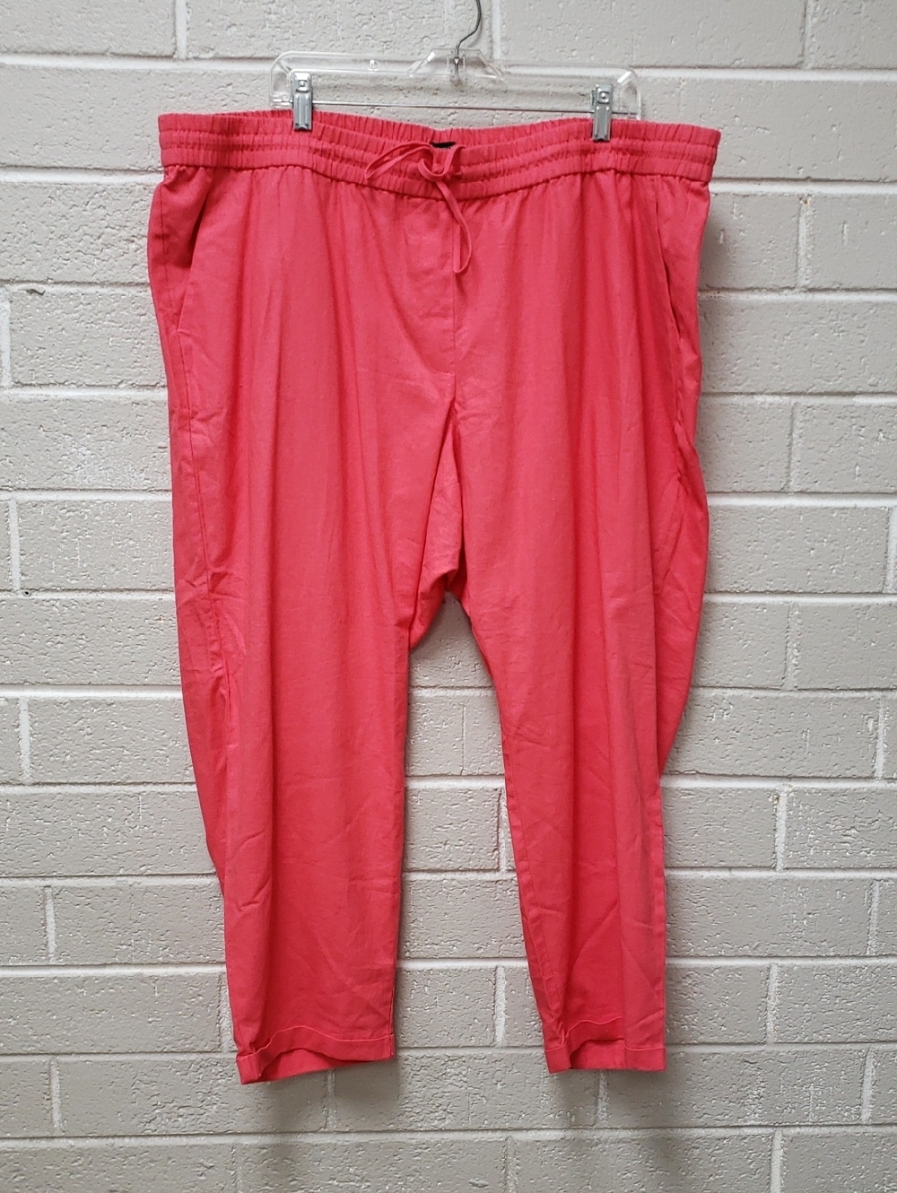 3/$20 J. Crew Coral Pink Drawstring Track Pants